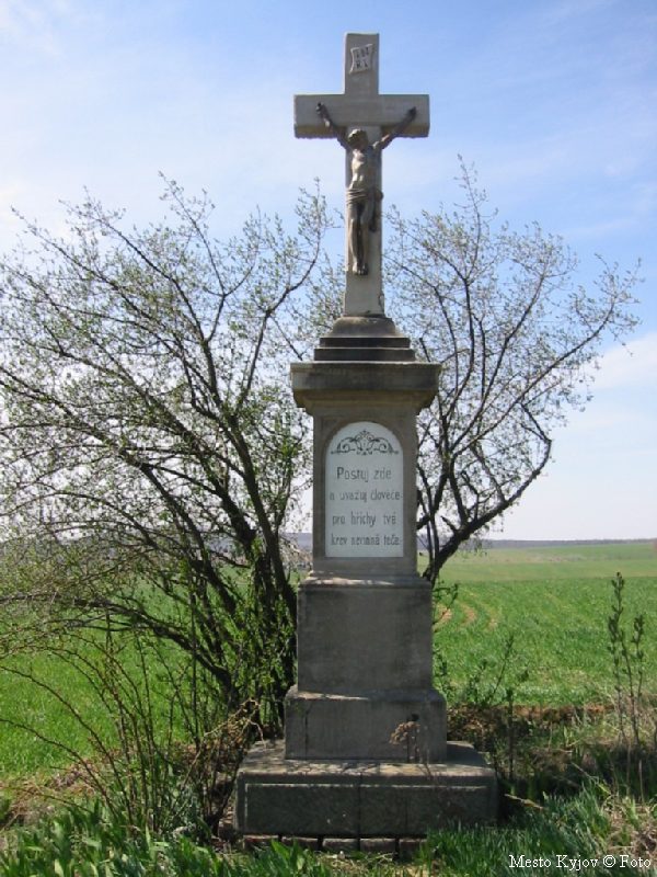 Kříž v trati Domácí, Boršov