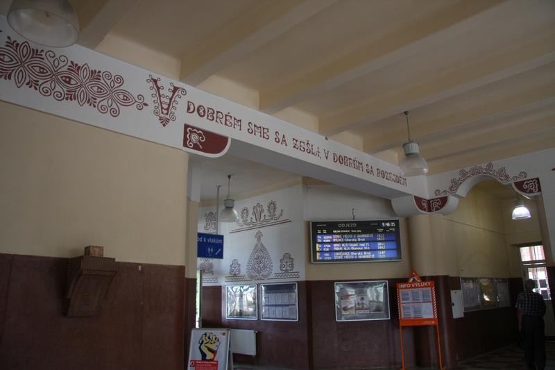 vlakové nádraží Uherské Hradiště