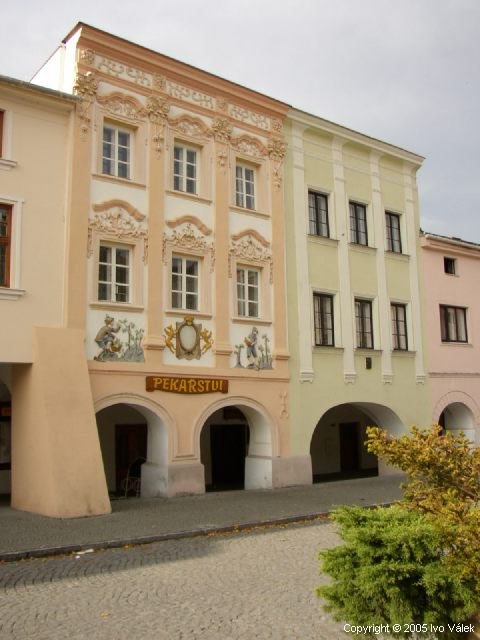 Ukázka opravené fasády